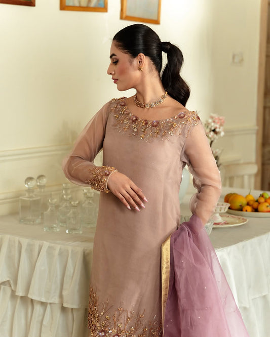 Blush Beige Elegance 3PC Suit