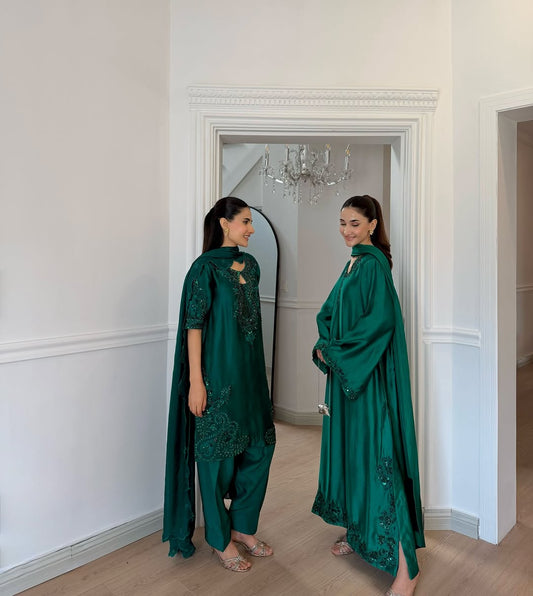 Emerald Royale Duo Set