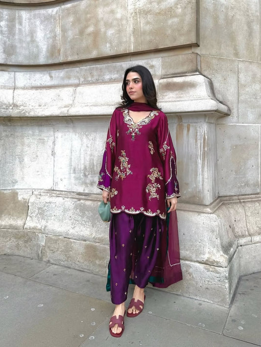 Royal Plum Elegance Set