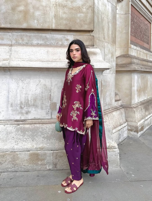 Royal Plum Elegance Set